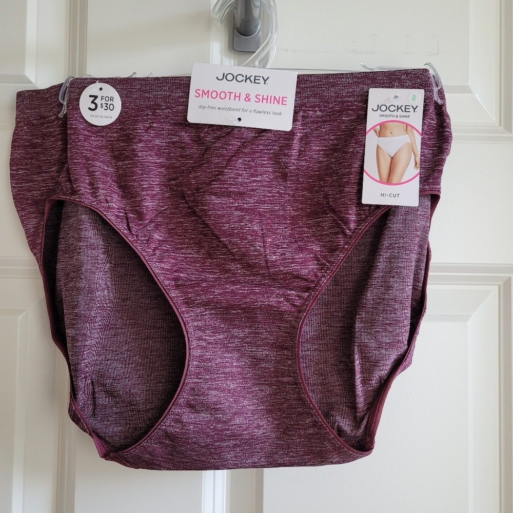 BNWT Jockey Hi Cut panties size 8